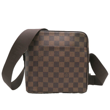 LOUIS VUITTON Olaf PM Women's/Men's Shoulder Bag N41442 Damier Brown