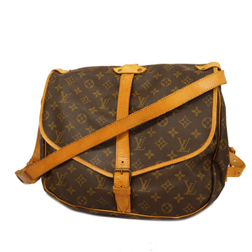 LOUIS VUITTONAuth  Monogram Saumur 35 M42254 Women's Shoulder Bag