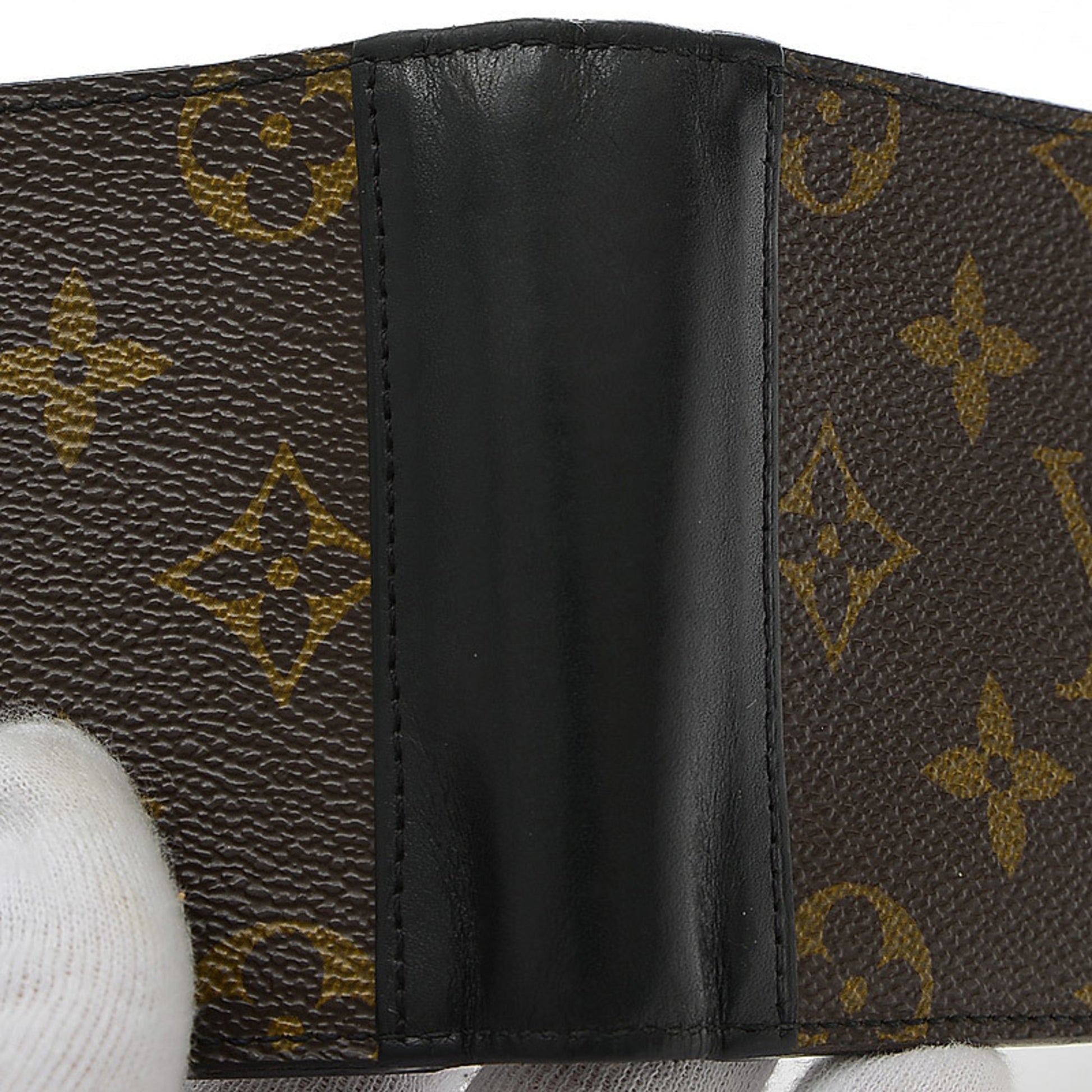 Shop Louis Vuitton MONOGRAM MACASSAR LV MULTIPLE WALLET Monogram Leather  Folding Wallets M69408 by Belleplume