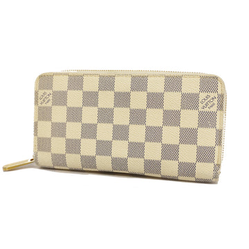 LOUIS VUITTONAuth  Damier Azur Zippy Wallet N60019 Long Wallet