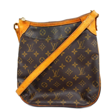 LOUIS VUITTON Shoulder Bag Monogram Odeon PM M56390 Brown Ladies