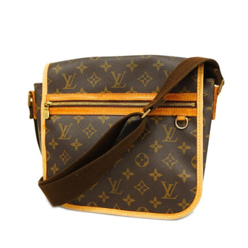 LOUIS VUITTON Shoulder Bag Monogram Messenger Bosfall M40106 Brown Men Women Unisex