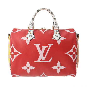 Louis Vuitton Monogram Giant Speedy 30 NM Rouge/Pink M44573 Unisex Canvas Handbag