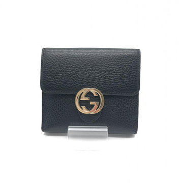 GUCCI interlocking G bi-fold wallet 615525 outlet product Gucci black