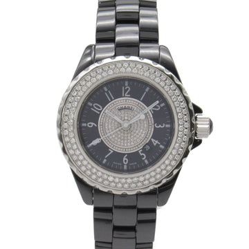 CHANEL J12 Center/Bezel Diamond Wrist Watch Watch Wrist Watch H1708 Mechanical Automatic Black ceramic diamond H1708