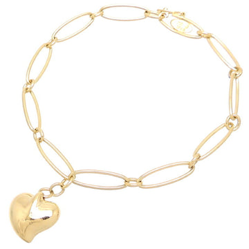 TIFFANY Full Heart Women's Bracelet 750 Yellow Gold