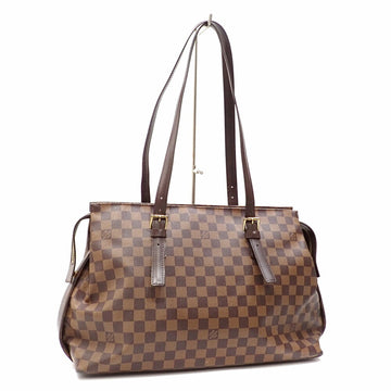 LOUIS VUITTON Shoulder Bag Damier Chelsea Ladies M51119 Ebene