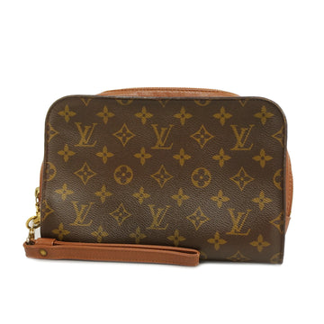 LOUIS VUITTONAuth  Monogram Orsay M51790 Men,Women,Unisex Clutch Bag