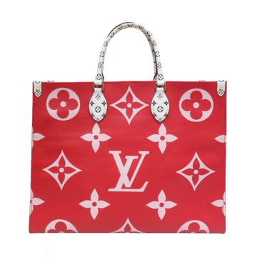 LOUIS VUITTON On The Go GM M44569 Rouge Red Monogram Giant