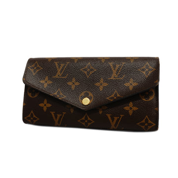 LOUIS VUITTONAuth  Monogram Portefeuille Sarah M60531 Women's Long Wallet