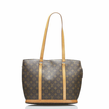 Louis Vuitton Monogram Babylon Shoulder Bag Tote M51102 Brown PVC Leather Ladies LOUIS VUITTON