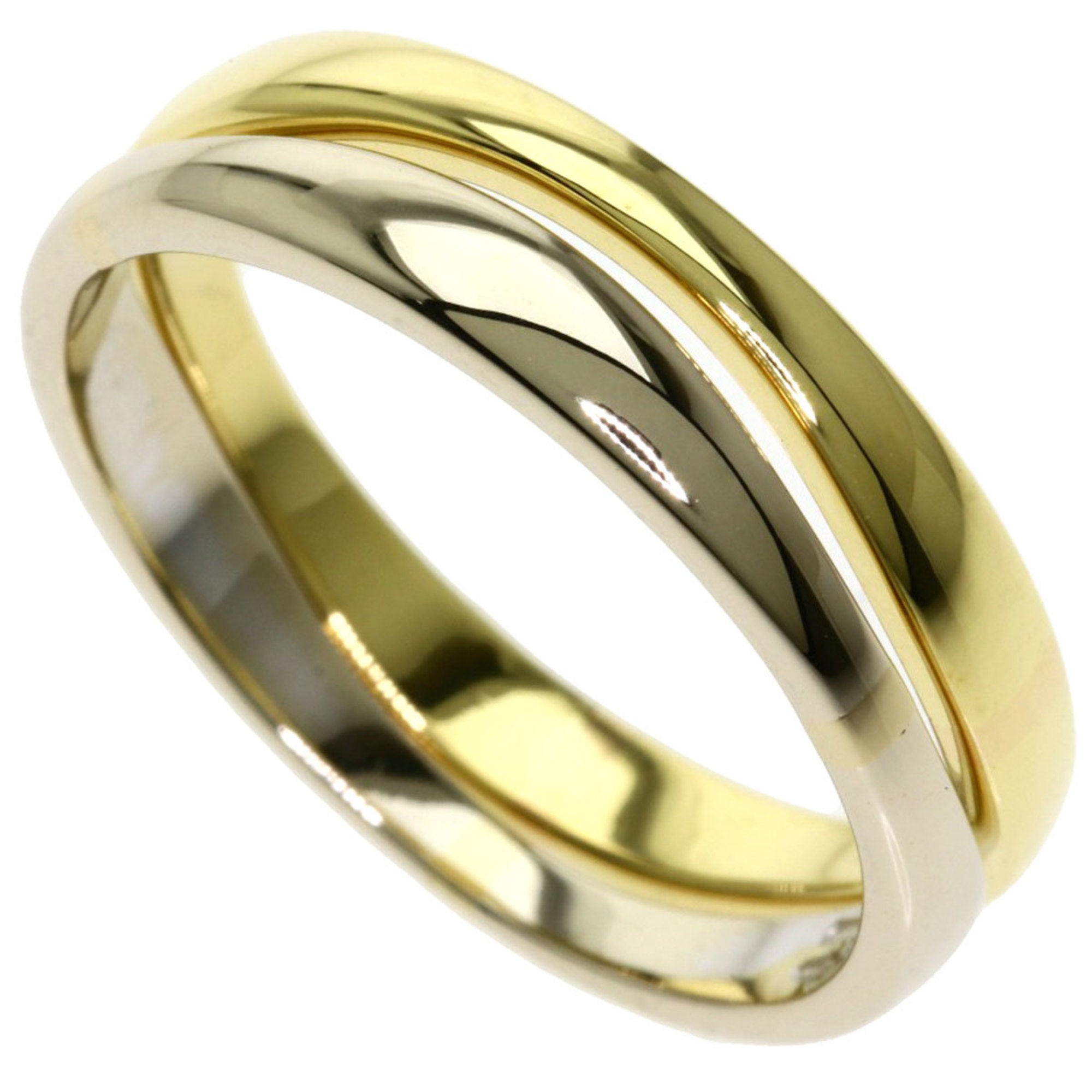 Cartier Love Me Double Ring K18 Yellow Gold K18WG Ladies CARTIER