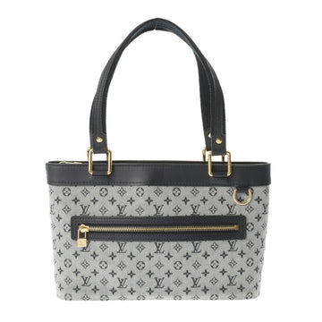 LOUIS VUITTON Monogram Mini Lucille PM Navy M92676 Women's Canvas Tote Bag