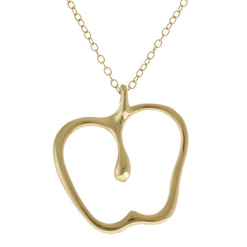 TIFFANY&Co. Apple necklace 18k gold K18 yellow ladies