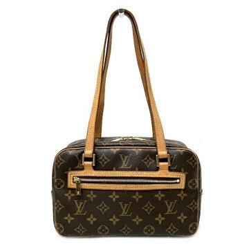 LOUIS VUITTON Monogram Shite MM M51182 Bag Shoulder Women's