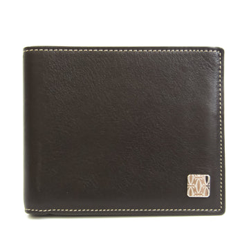 Cartier Unisex Leather Bill Wallet (bi-fold) Brown