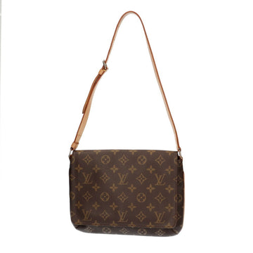 LOUIS VUITTON Shoulder Bag Monogram Musette Tango M51257 Brown Women's Canvas