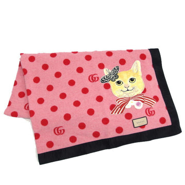 GUCCI Yuko Higuchi Collaboration Cat Dot Large Blanket Day Limited