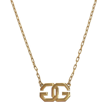 GIVENCHY necklace accessories gold chain logo ladies women