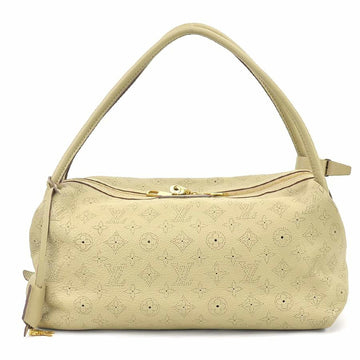 LOUIS VUITTON Shoulder Bag Mahina Galatea MM Monogram Beige Women's M93825