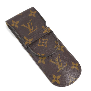 LOUIS VUITTON Pencil Case Monogram Etui Stilo Canvas Brown Women's M62990