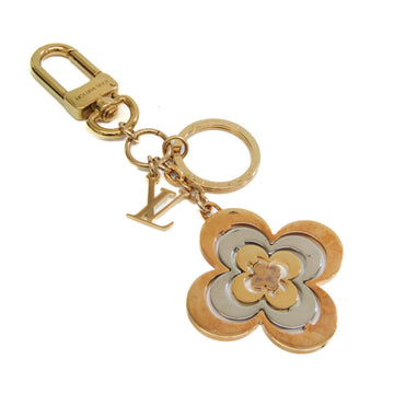 LOUIS VUITTON Golden Flower Key Holder M64267 Keyring [Gold,Silver]