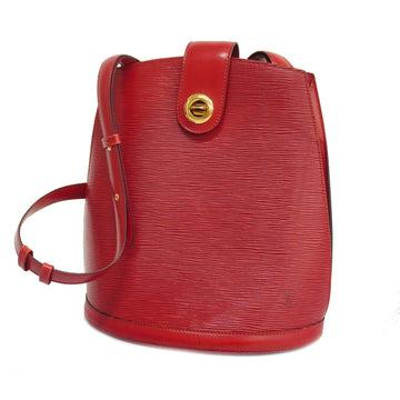 LOUIS VUITTONAuth  Epi Cluny M52257 Women's Shoulder Bag Castilian Red