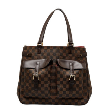 LOUIS VUITTON Damier Uzes Handbag Tote Bag N51128 Brown PVC Leather Ladies