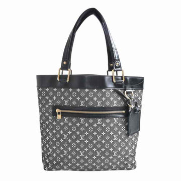 Louis Vuitton Monogram Mini Lucille GM Tote Bag Black Canvas