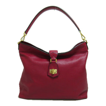 FENDI Shoulder Bag Red leather 8BR682-Q10