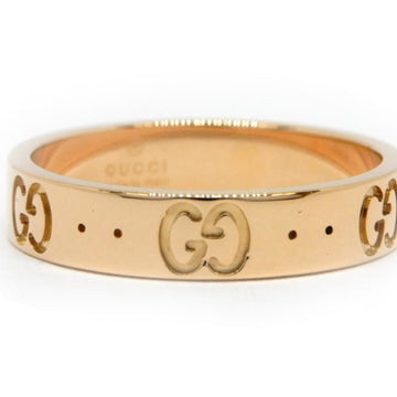 Gucci K18PG Icon Ring #12 3.6g
