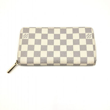 LOUIS VUITTON Damier Azur Zippy Wallet N60019 Long