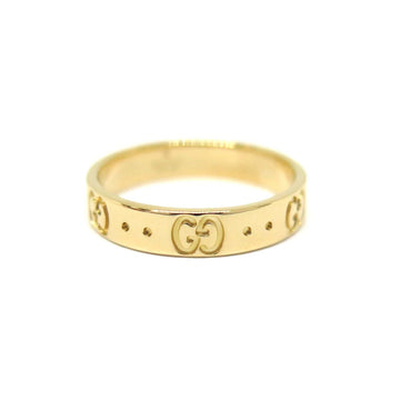 GUCCI K18YG Icon Ring No. 13.5 Women's