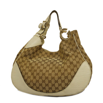 GUCCIAuth  GG Canvas 002-1073 Women's GG Canvas Bag Beige,Ivory