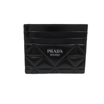 PRADA Card Case Black leather 2MC2232CNVF0002