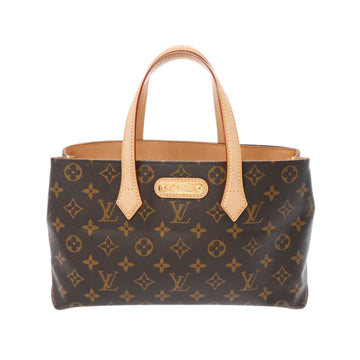 LOUIS VUITTON Monogram Wilshire PM Brown M45643 Ladies Canvas Handbag