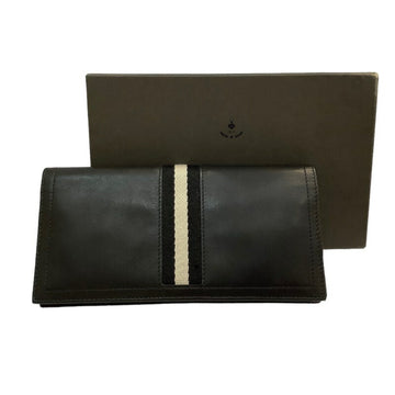 BALLY TOLLEN.T Calf Long Wallet Men's Bifold with Coin Purse Black