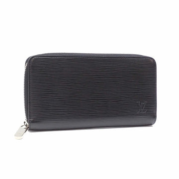 LOUIS VUITTON Round Long Wallet Epi Zippy Women's M60072 Noir Black