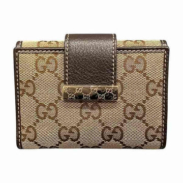 GUCCI GG Canvas 212097 Business Card Holder/Card Case Brand Accessories Holder Men's Women's