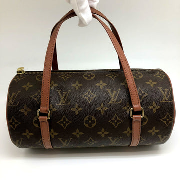 LOUIS VUITTON Papillon 26 Old Model M51366 Monogram Mini Roll Boston Bag Handbag Brown Gold Hardware Women's