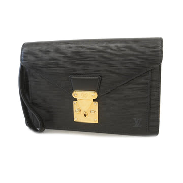 Louis Vuitton Clutch Bag Epi Serie Dragonne M52612 Noir