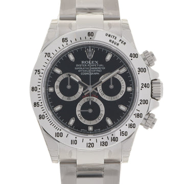 Rolex Daytona 116520 Men's SS Deadstock Watch Automatic White Dial