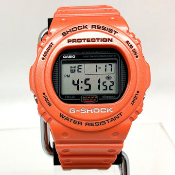 CASIO G-SHOCK Watch DW-5700BE Sting BEAMS Special Order 20th Anniversary Collaboration Double Name Limited Screw Back Orange Men's Quartz Digital ITHTGPK9F3PK