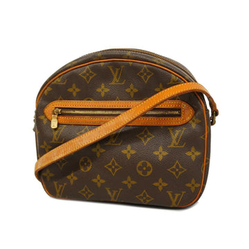 LOUIS VUITTON Shoulder Bag Monogram Senlis M51222 Brown Ladies