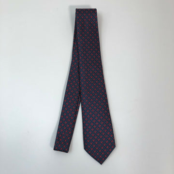 GUCCI Necktie GG & Shamrock 597126 100% Silk 4174 Navy Men