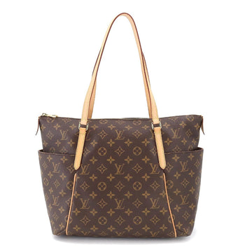 LOUIS VUITTON Monogram Totally MM Tote Bag Brown M41015 Gold Hardware