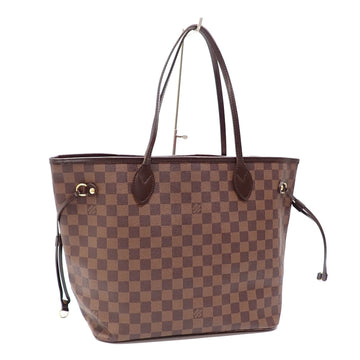 LOUIS VUITTON Tote Bag Damier Neverfull MM Women's N51105 Ebene Shoulder