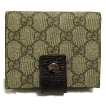 GUCCI wallet Beige PVC coated canvas 115039