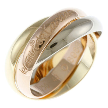 Cartier Trinity Ring No. 9 18K K18 Gold Women's