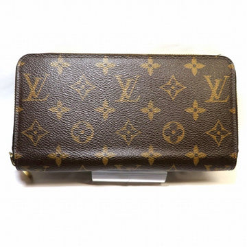 LOUIS VUITTON Monogram Zippy Wallet M41896 MI0419 Long Ladies